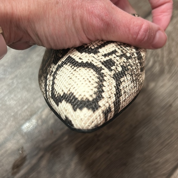 Franco Sarto Hazeline Snakeskin Flats - Picture 14 of 14